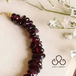 دستبند گارنت آسانسوری