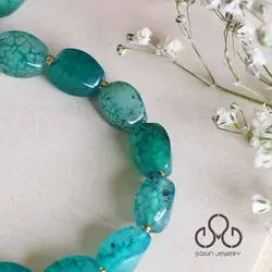 دستبند عقیق سبز