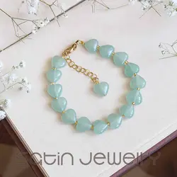 دستبند قلب آونتورین