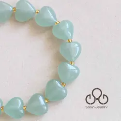 دستبند قلب آونتورین