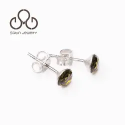 ست نقره با توپاز سبز