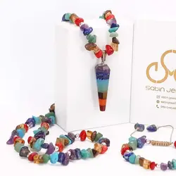 گردنبند هفت چاکرا خرد