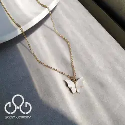 نیم ست پروانه سفید