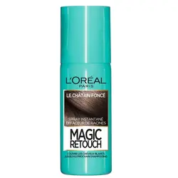 اسپری کانسیلر ریشه مو لورال رنگ قهوه ای تیره