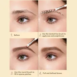 پالت سایه ابرو شیگلم رنگ قهوه ای تیره شماره 101