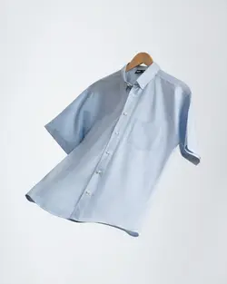 پیراهن آستین کوتاه کلاته آبی