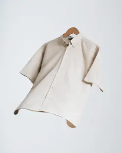 پیراهن آستین کوتاه کلاته کرم