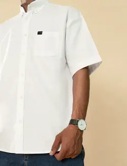 پیراهن آستین کوتاه کلاته کرم