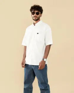 پیراهن آستین کوتاه کلاته کرم