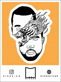 استیکر hiphop9-5 - MIMRE