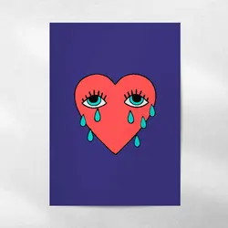 پوستر Crying Heart - MIMRE