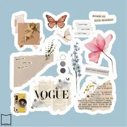 پک استیکر vintage - MIMRE