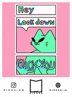 استیکر Cat - MIMRE