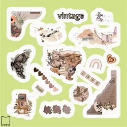 پک استیکر vintage - MIMRE