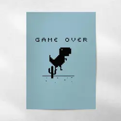 پوستر Game Over - MIMRE