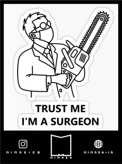 استیکر Surgeon - MIMRE