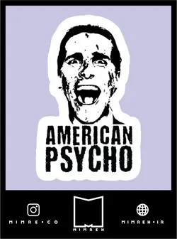 استیکر American psycho - MIMRE