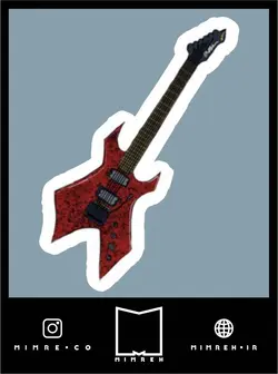 استیکر Guitar - MIMRE