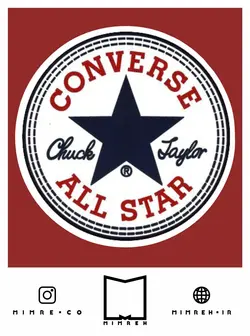 استیکر Shoes&Clothes converse - MIMRE