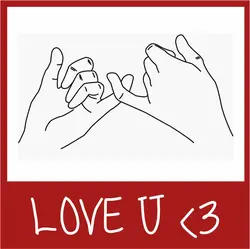 استیکر valentine V35 - MIMRE