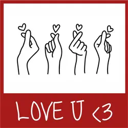 استیکر valentine V21 - MIMRE