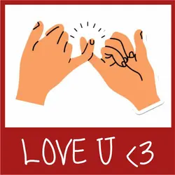 استیکر valentine V2 - MIMRE