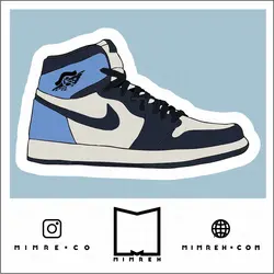 استیکر shoes2-3 - MIMRE