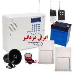پک دزدگیر سیم کارتی سایلکس Silex home alarm