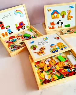 تخته دورو مگنتی با جورچین