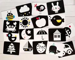 کارتهای سیاه و سفید نوزاد