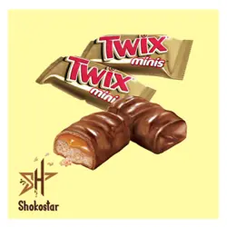 شکلات مینی توییکس twix minis | شوکو استار