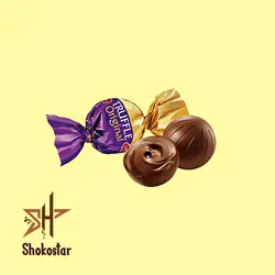 شکلات ترافل تلخ گرد abk | شوکو استار