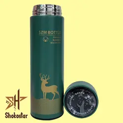 فلاسک دما سنج دار طرح گوزن | شوکو استار