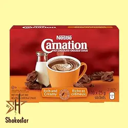 هات چاکلت کارنیشن ریچ کرمی 25 گرم نستله | شوکو استار