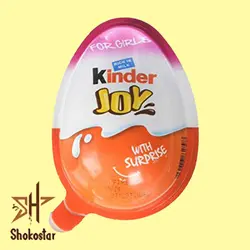 تخم مرغ شانسی کیندرجوی دخترانه | شوکو استار