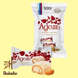 شکلات ویفر نارگیلی با مغز بادام آدل آکوند | شوکو استار