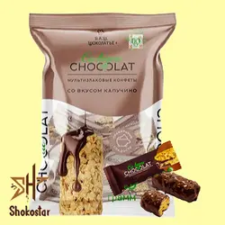 شکلات با طعم کاپوچینو حاوی غلات کوبار Co barre | شوکو استار