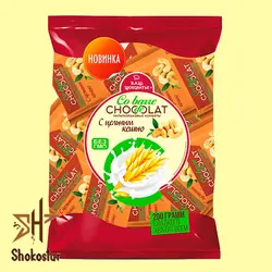 شکلات حاوی مغز بادام هندی و غلات کوبار | شوکو استار