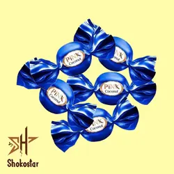 شکلات ترافل پینک نارگیلی آبی | شوکو استار