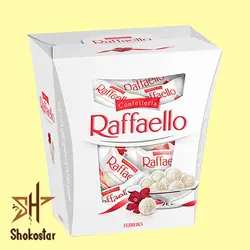 شکلات نارگیلی رافائلو با مغز بادام | شوکو استار