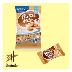آبنبات کاراملی روشن Roshen Butter Milk | شوکو استار