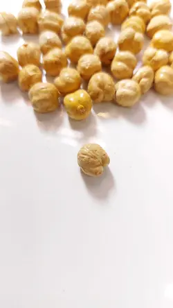 نخود دو آتشه بی نمک