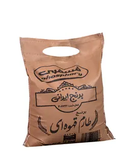 برنج طارم  قهوه ای 2.5 کیلویی درجه 1 فسفری