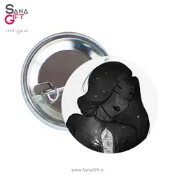پیکسل طرح دختر عاشق کهکشانی