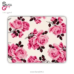 ماوس پد طرح رز های صورتی