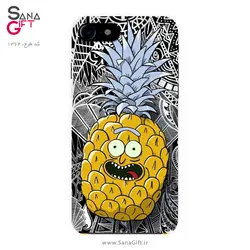 قاب موبایل طرح آناناس Rick And Morty