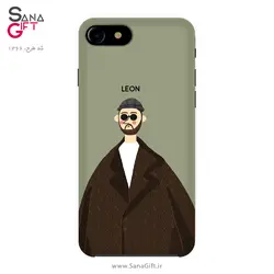 قاب موبایل طرح نقاشی شخصیت لئون