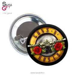 پیکسل طرح گروه موسیقی Guns N' Roses