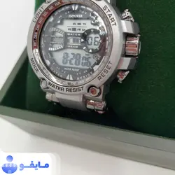ساعت مچی کامپیوتری دیجیتال کرنومتر دار پسرانه مردانه مدل ضد آب نقره ای Empower