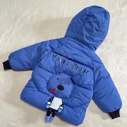 کاپشن عروسکی اسپرت طرح PO با رویه مموری ضدآب دو تا هفت ساله